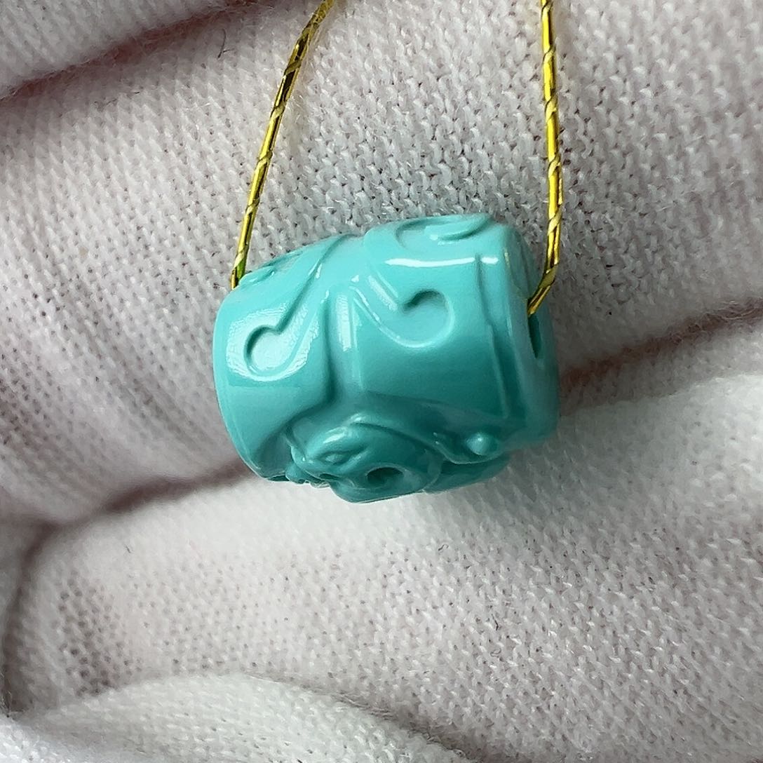 绿松石博古未镶嵌