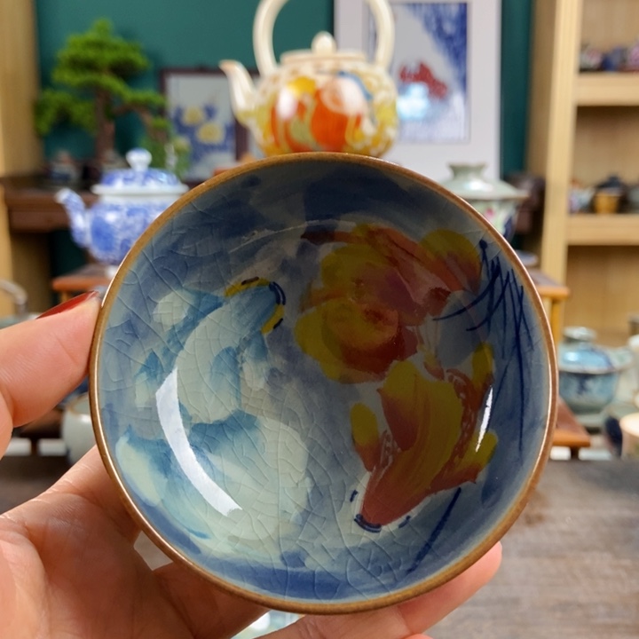 瓷片手工制作工艺精湛等特点