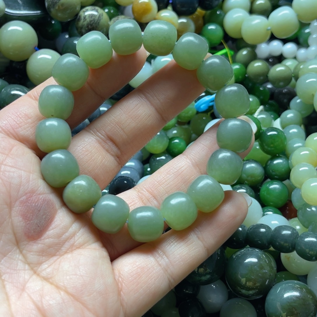 和田玉手链未镶嵌