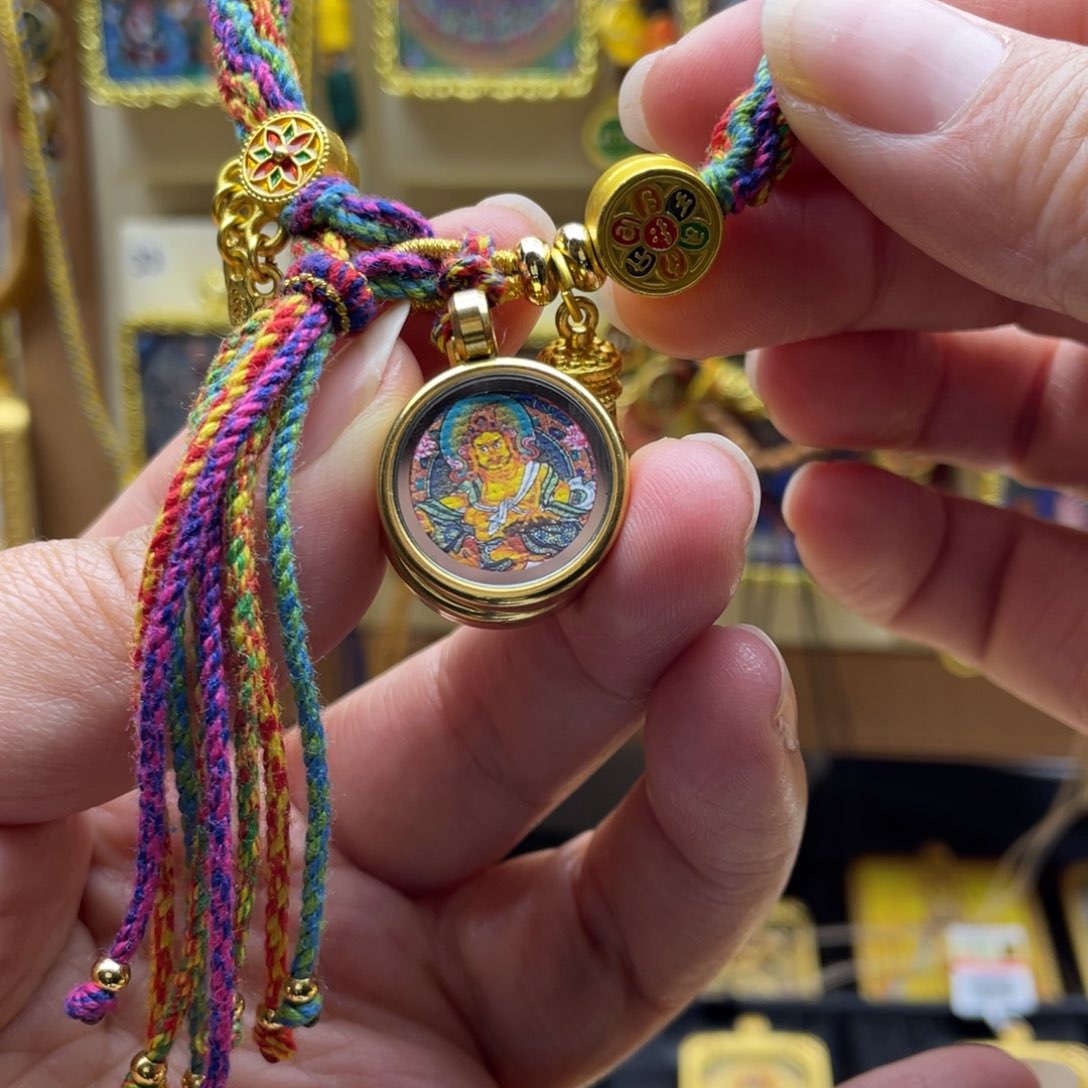 吊坠唐卡一步到位一步之远地