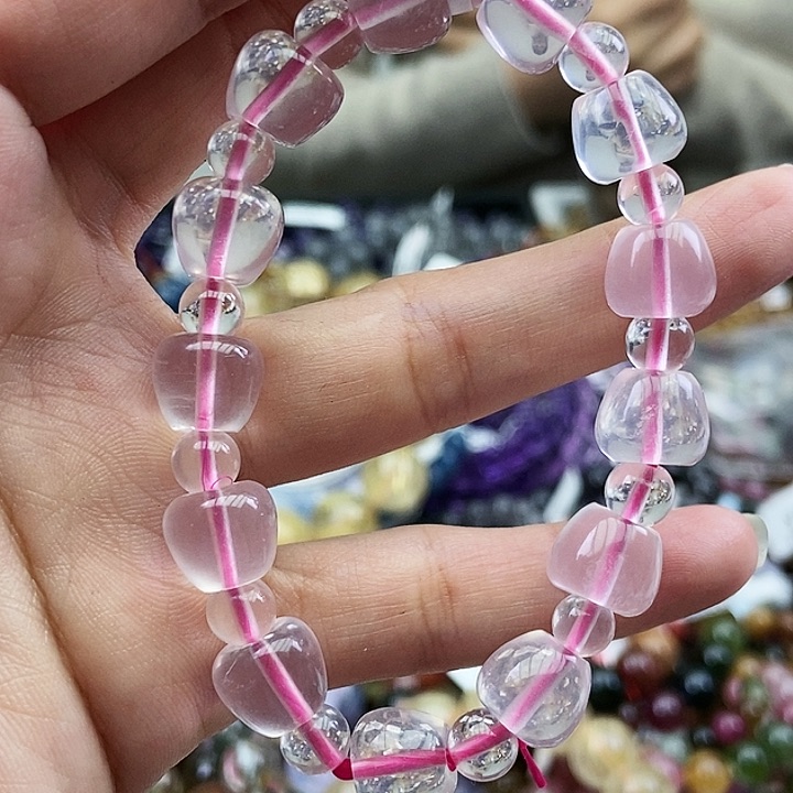 水晶手链未镶嵌手串