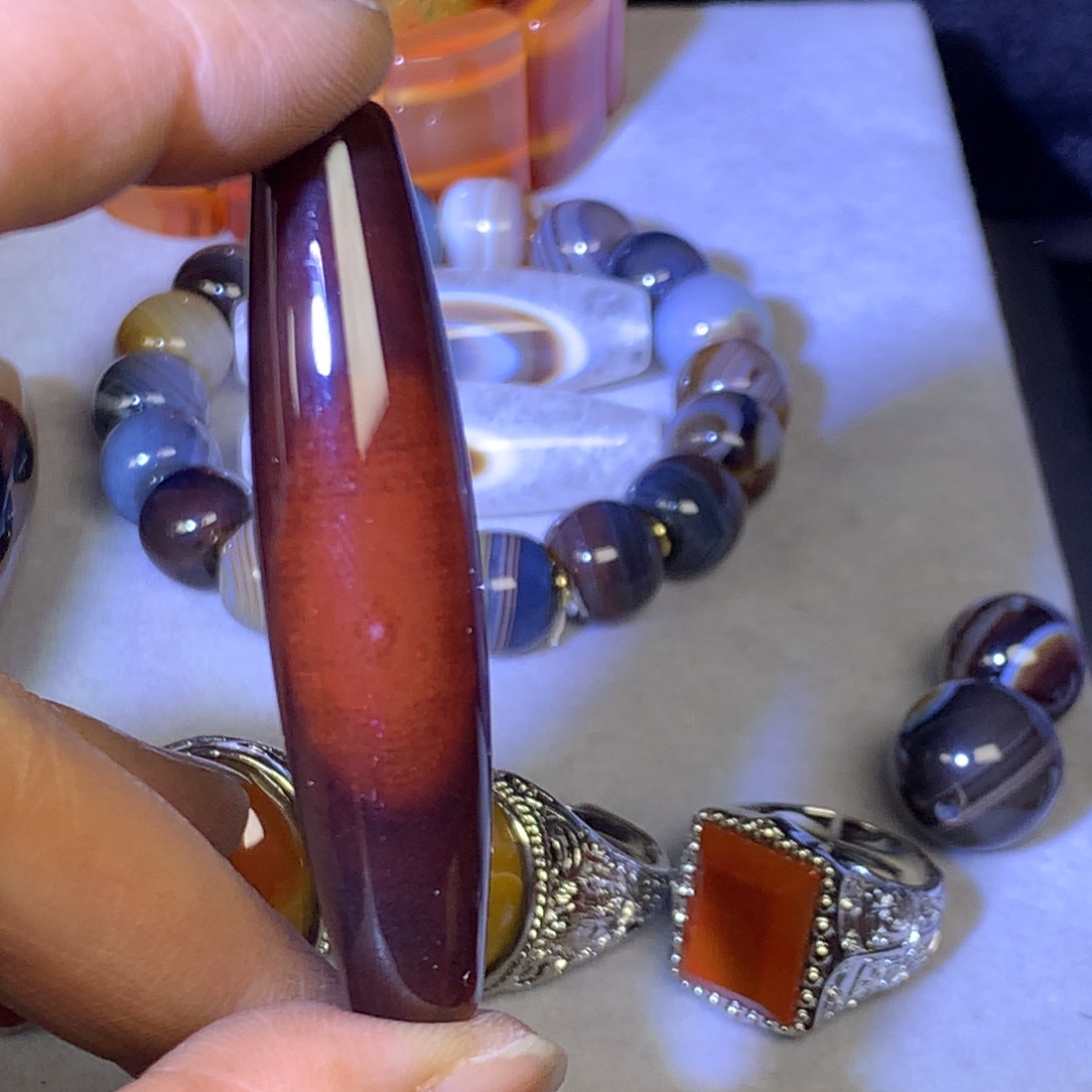 玛瑙/玉髓未镶嵌颈饰