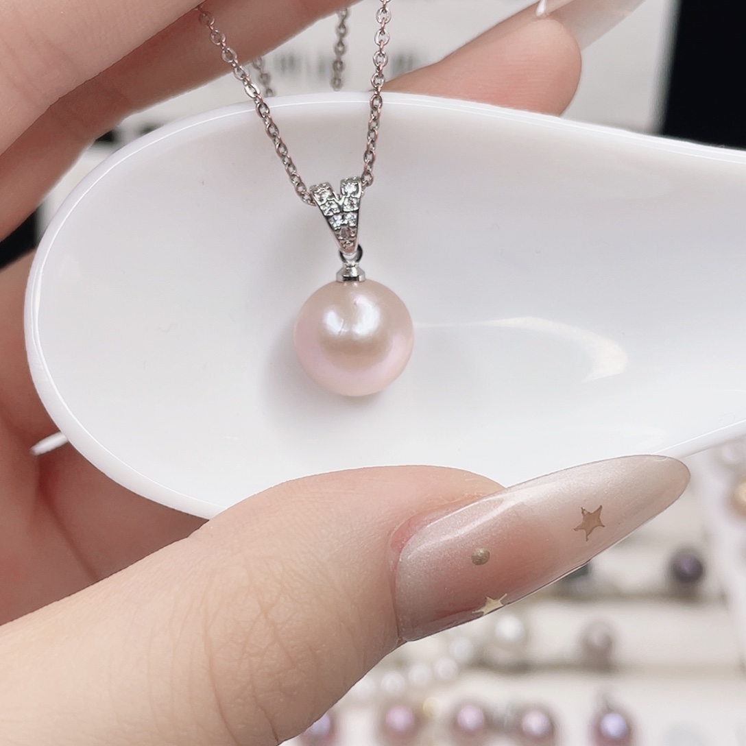 淡水珍珠合金吊坠(赠链)