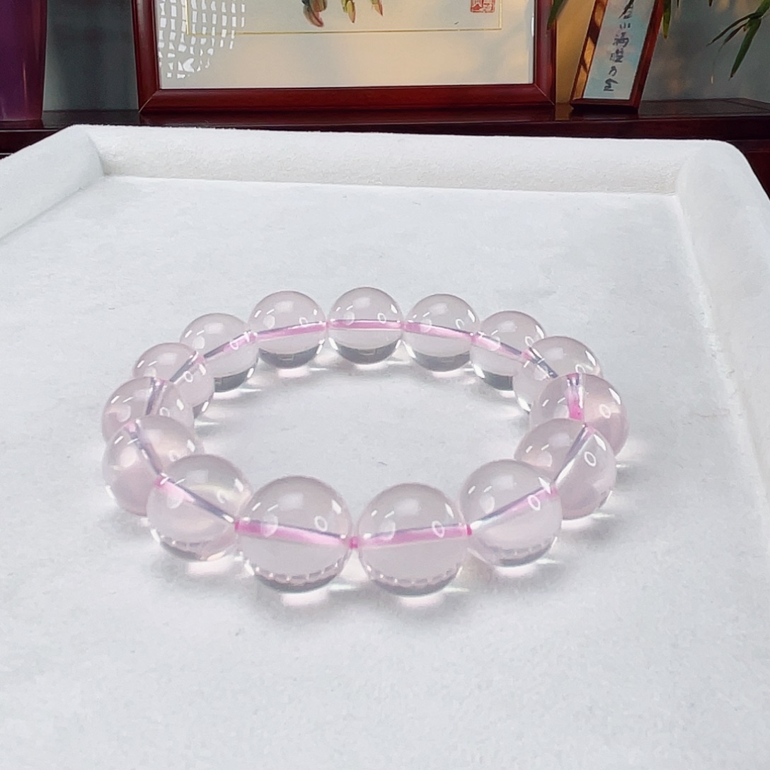 水晶手链未镶嵌水晶13.5