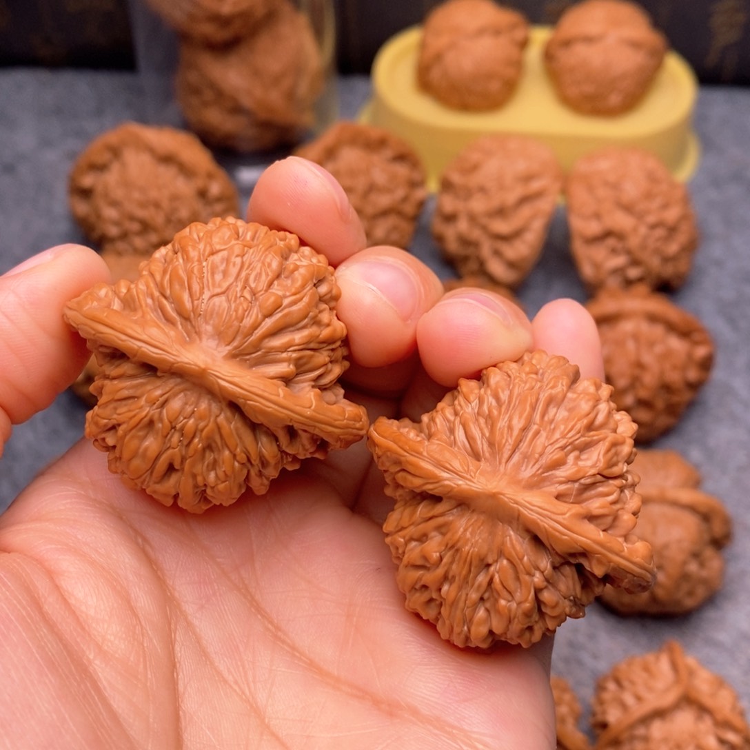 文玩核桃把件g*y南瓜桩四座楼41尺