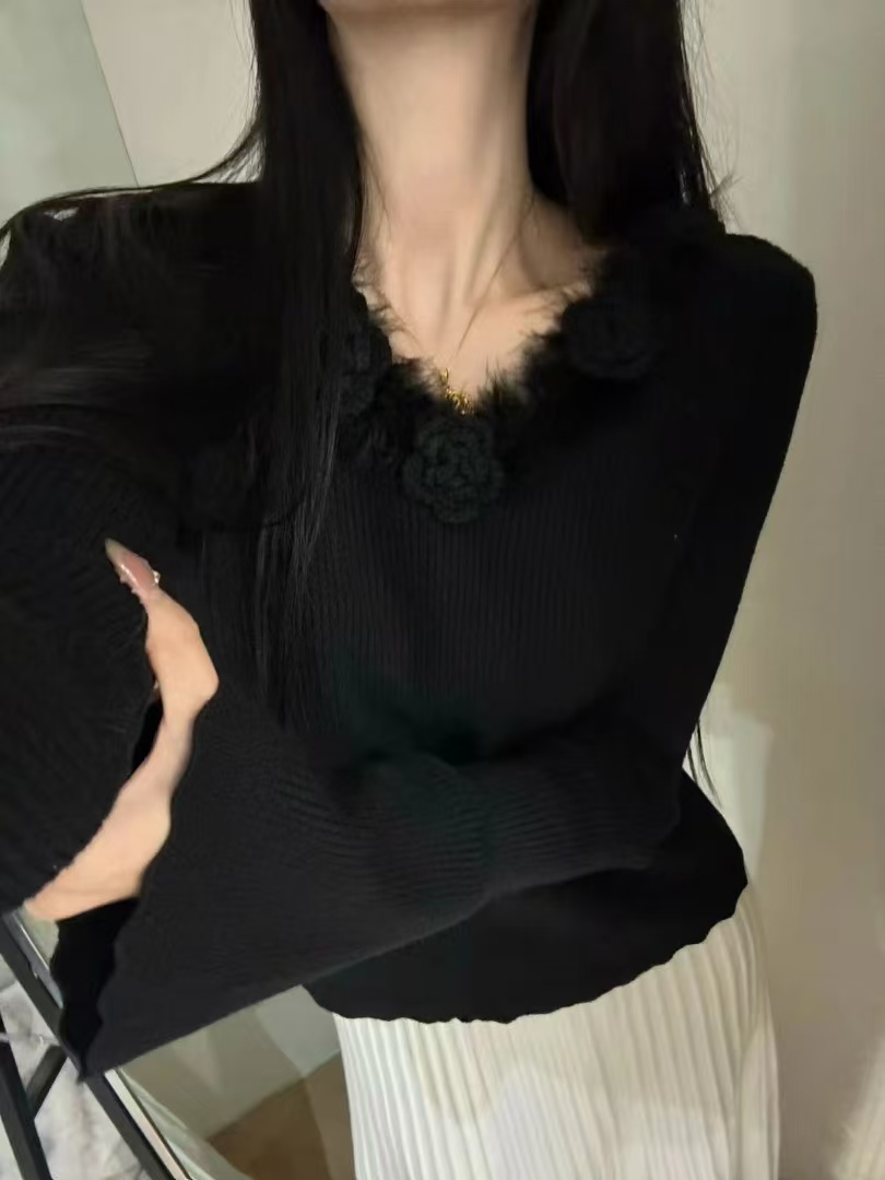 【H1】2025年冬季韩系休闲穿搭带设计感气质长袖外套套装女装