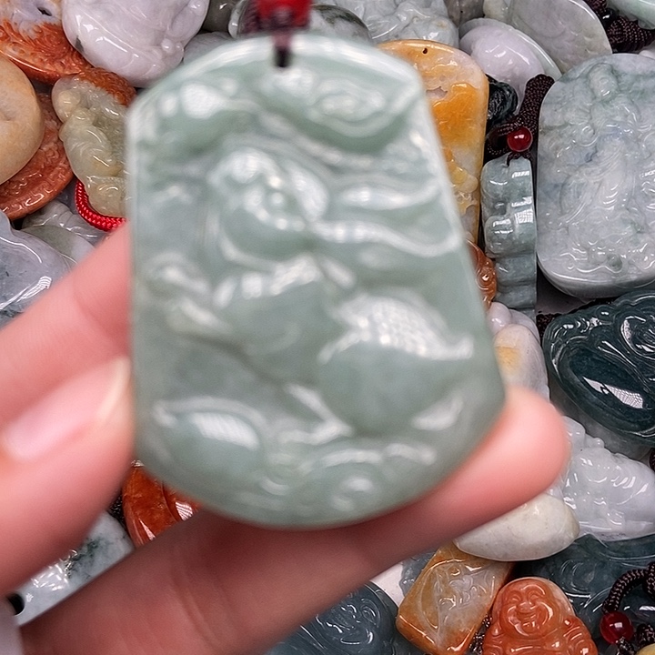 颈饰未镶嵌翡翠翡翠