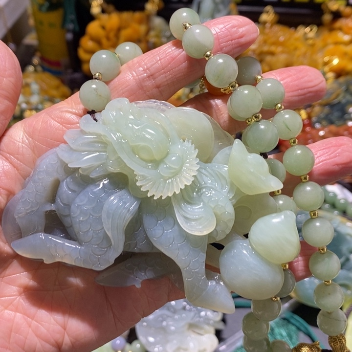 岫玉岫玉吊坠未镶嵌