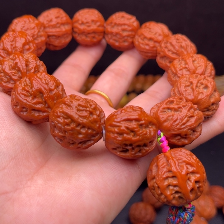 猴头核桃吊坠矮壮麒麟磨盘秋子金八愣15颗