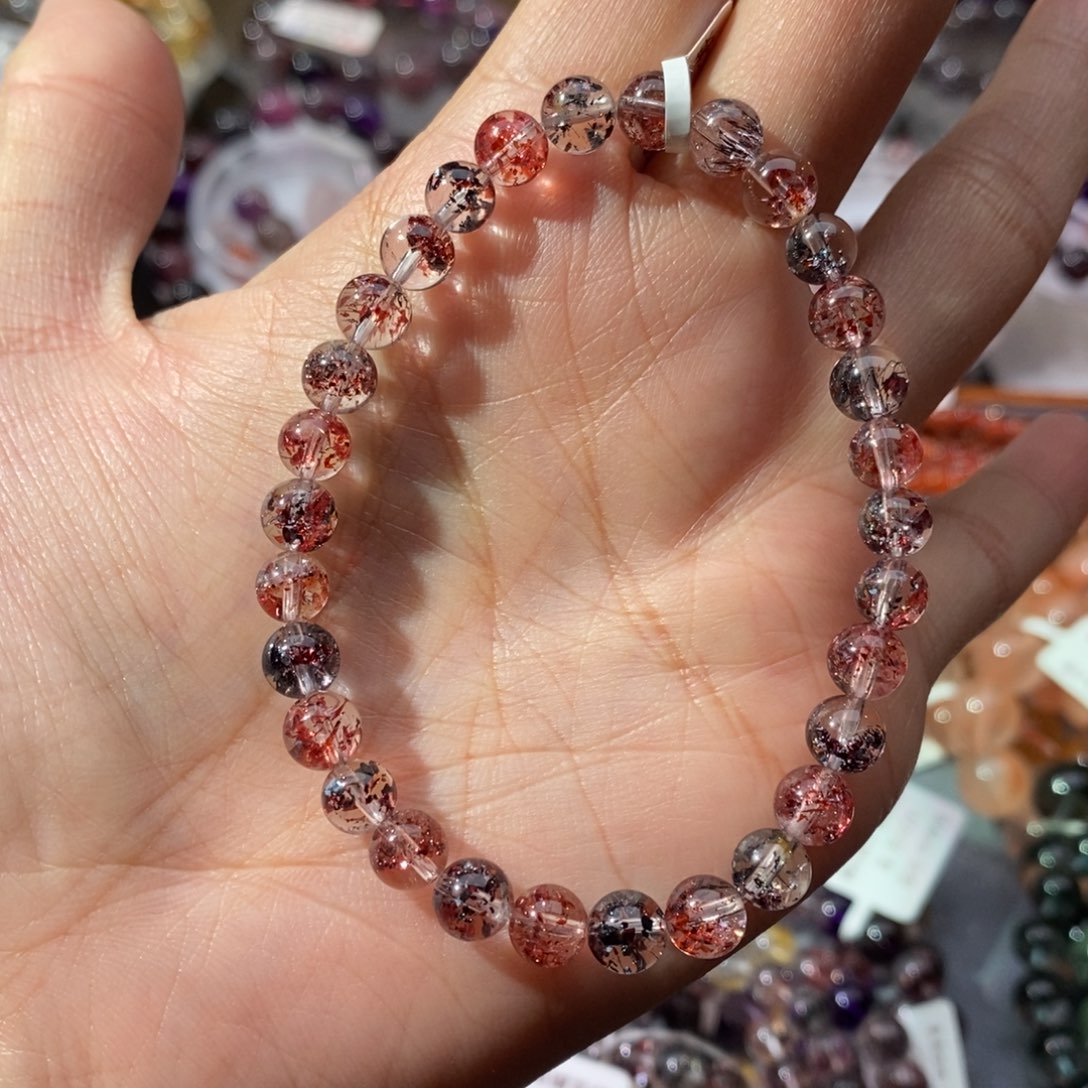 水晶手链未镶嵌手链6.5mm