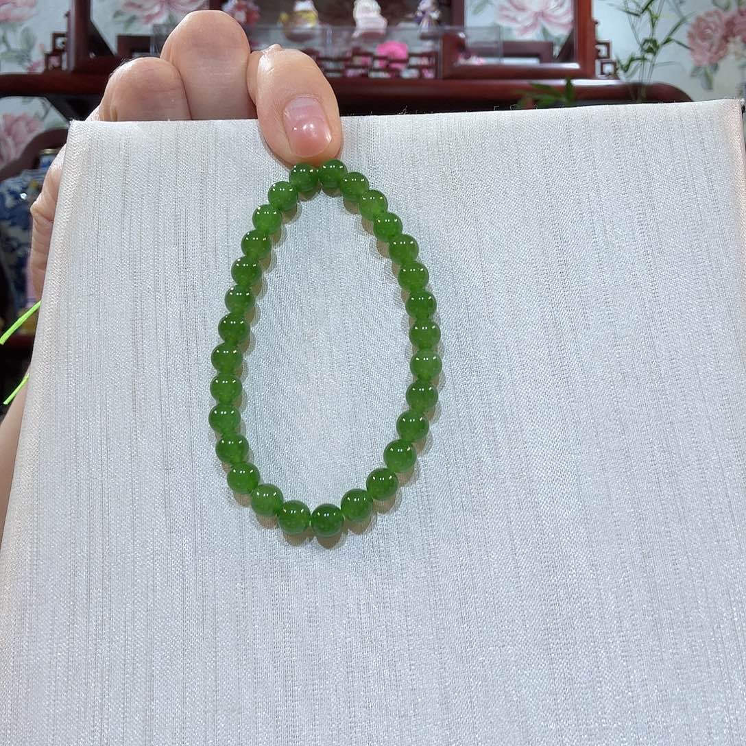 K***K和田玉未镶嵌手串手串