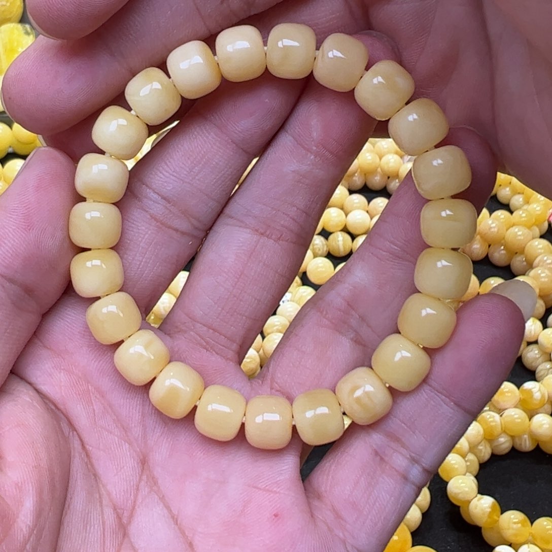 【闪购商品】琥珀珠宝奇石未镶嵌9mm12.8g