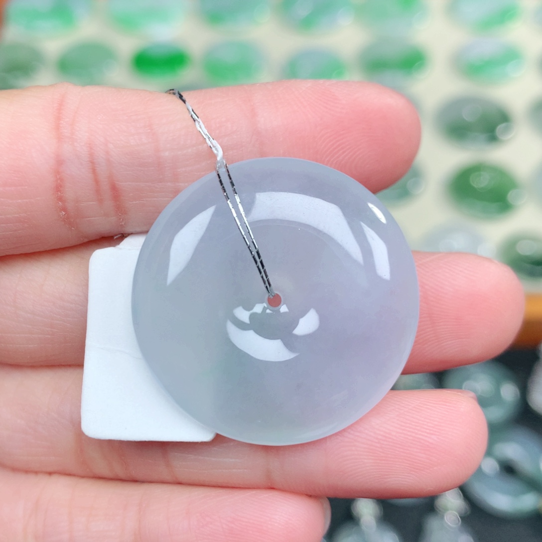 翡翠未镶嵌吊坠(不含链)30.5-7.1