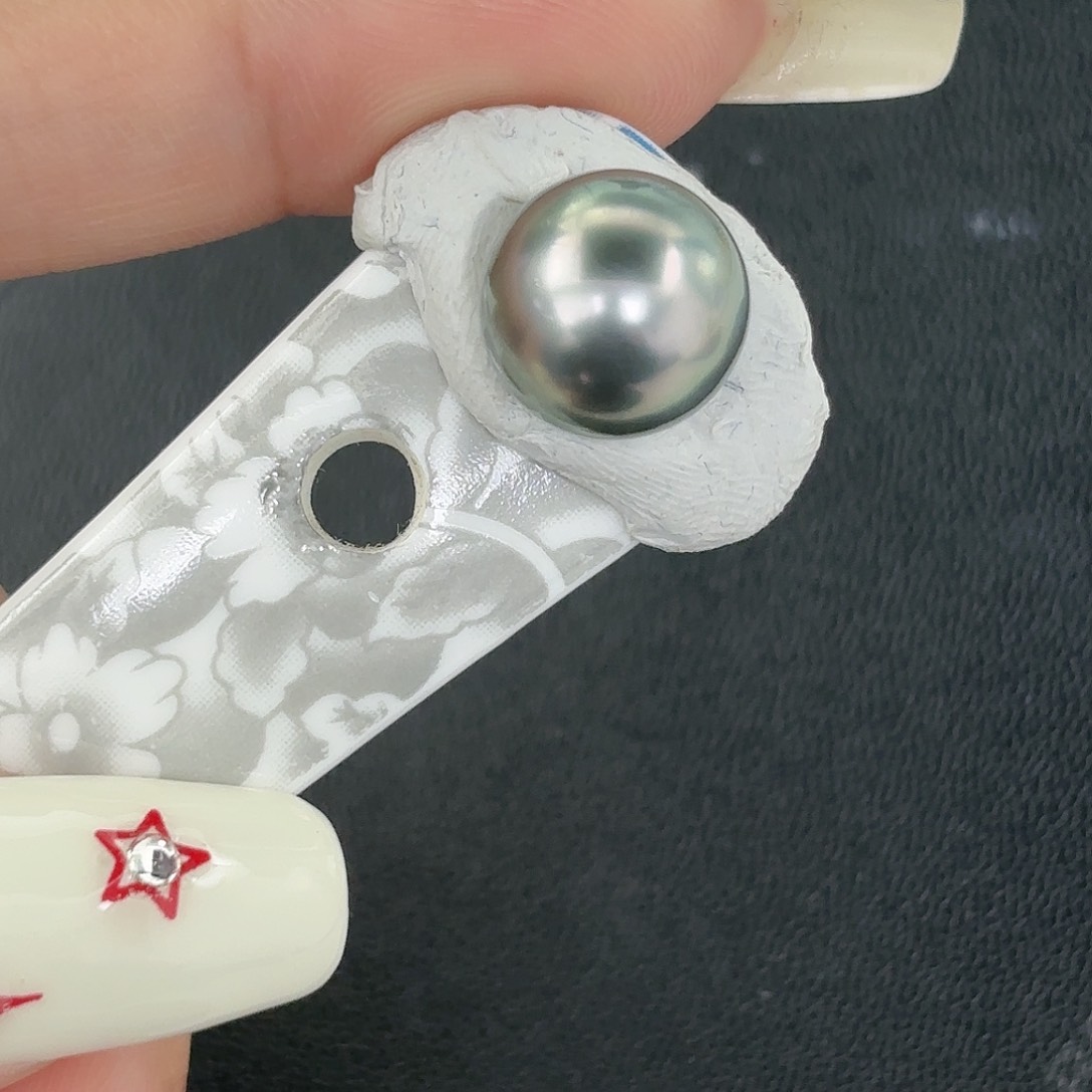 定制海水珍珠裸珠未镶嵌11.8mm大溪地裸珠1颗