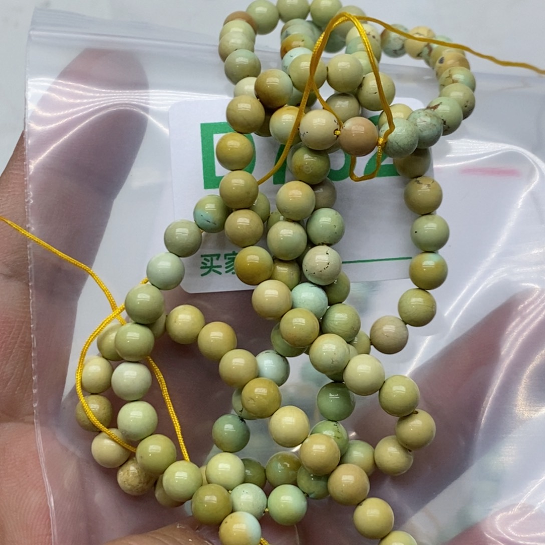 绿松石珠宝奇石未镶嵌念**忘