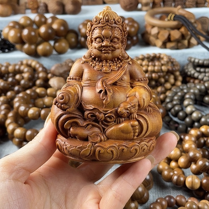 木老山檀黄财财摆件
