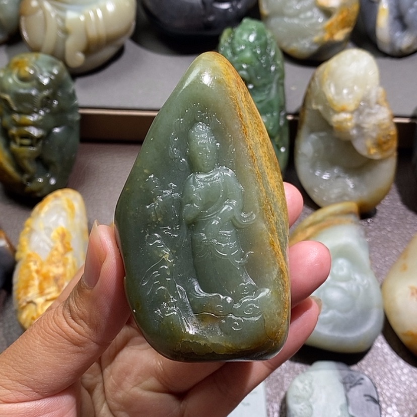 【闪购商品】和田玉把件未镶嵌漫***，