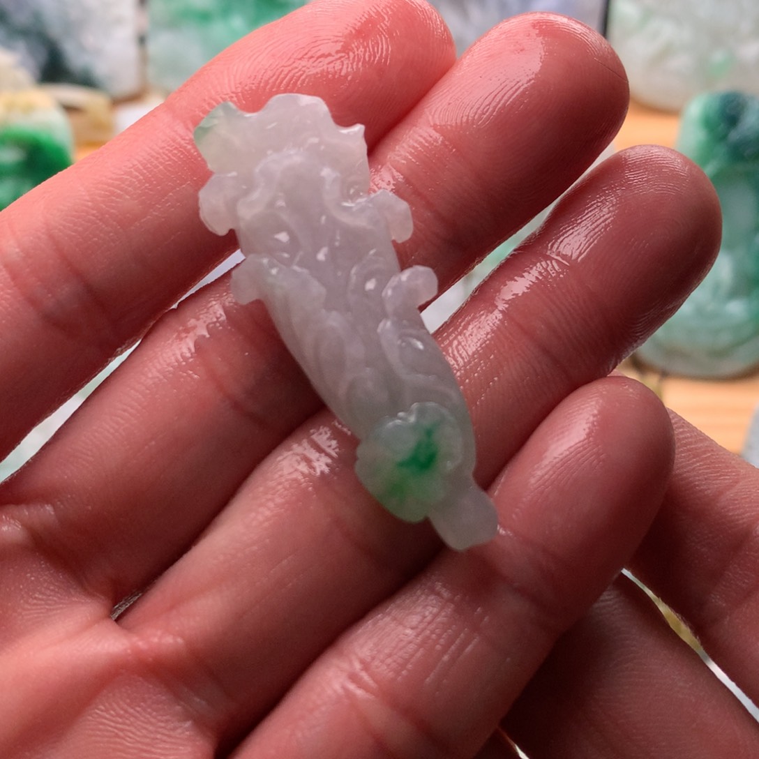 定制翡翠未镶嵌白菜