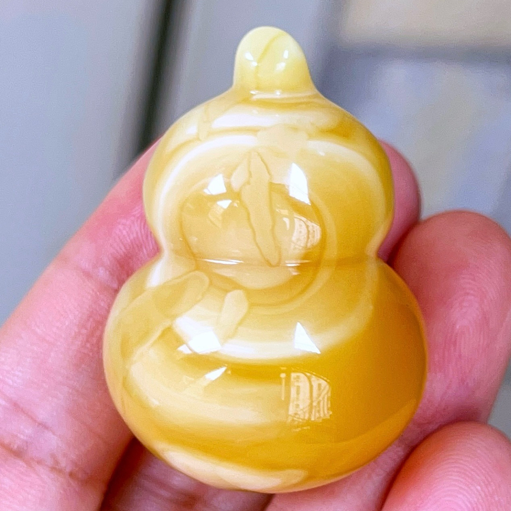 俄料妖花蜡立体葫芦