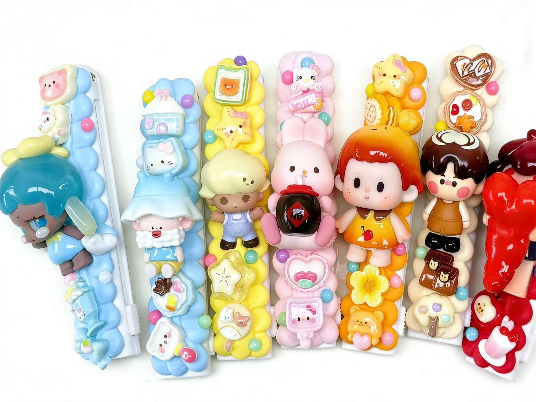 【修眉刀】手工DIY潮玩奶油胶萌粒修眉刀