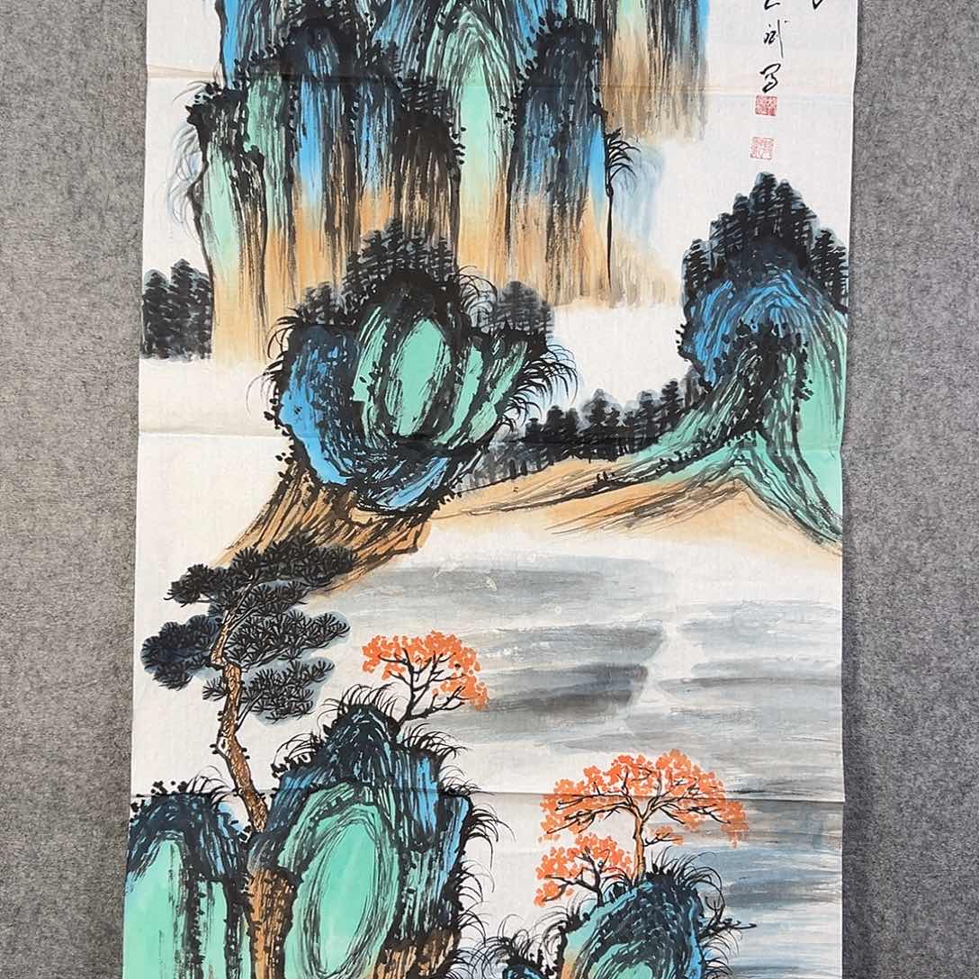 国画057 牡丹花盛开的季节来啦