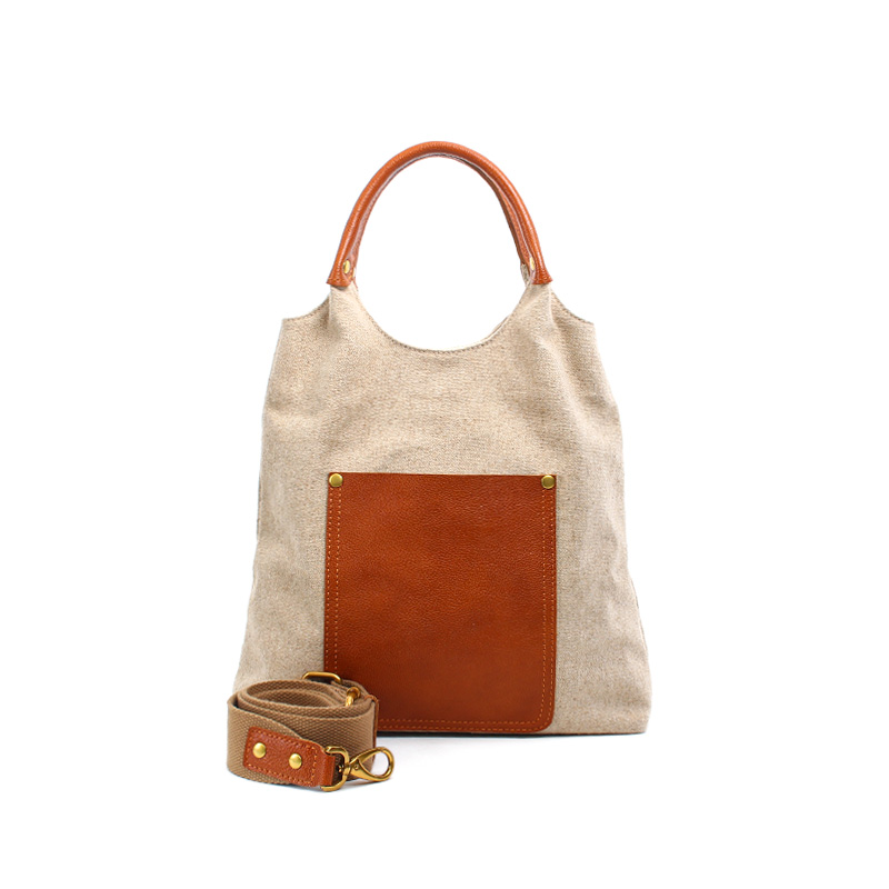 【董清子】【简凡·小麻袋】百搭简约斜跨休闲时尚简约女包23140