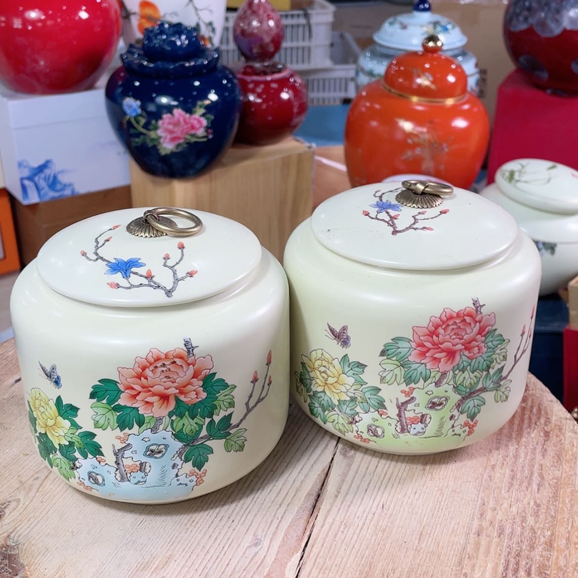 【闪购商品】罐陶瓷茶叶罐密封罐