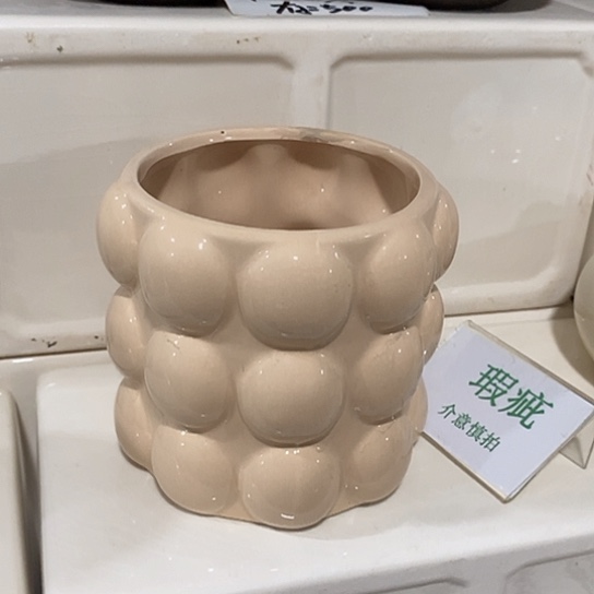 S***T紫砂花盆瑕疵花盆有孔