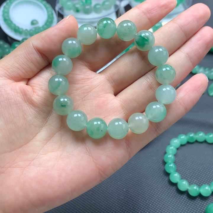 石英质玉未镶嵌手串