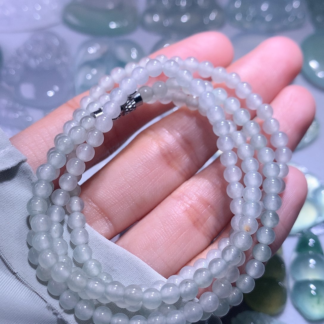 【闪购商品】翡翠颈饰未镶嵌珠串