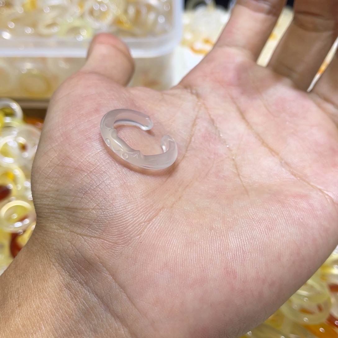 玛瑙/玉髓未镶嵌戒指587号港15