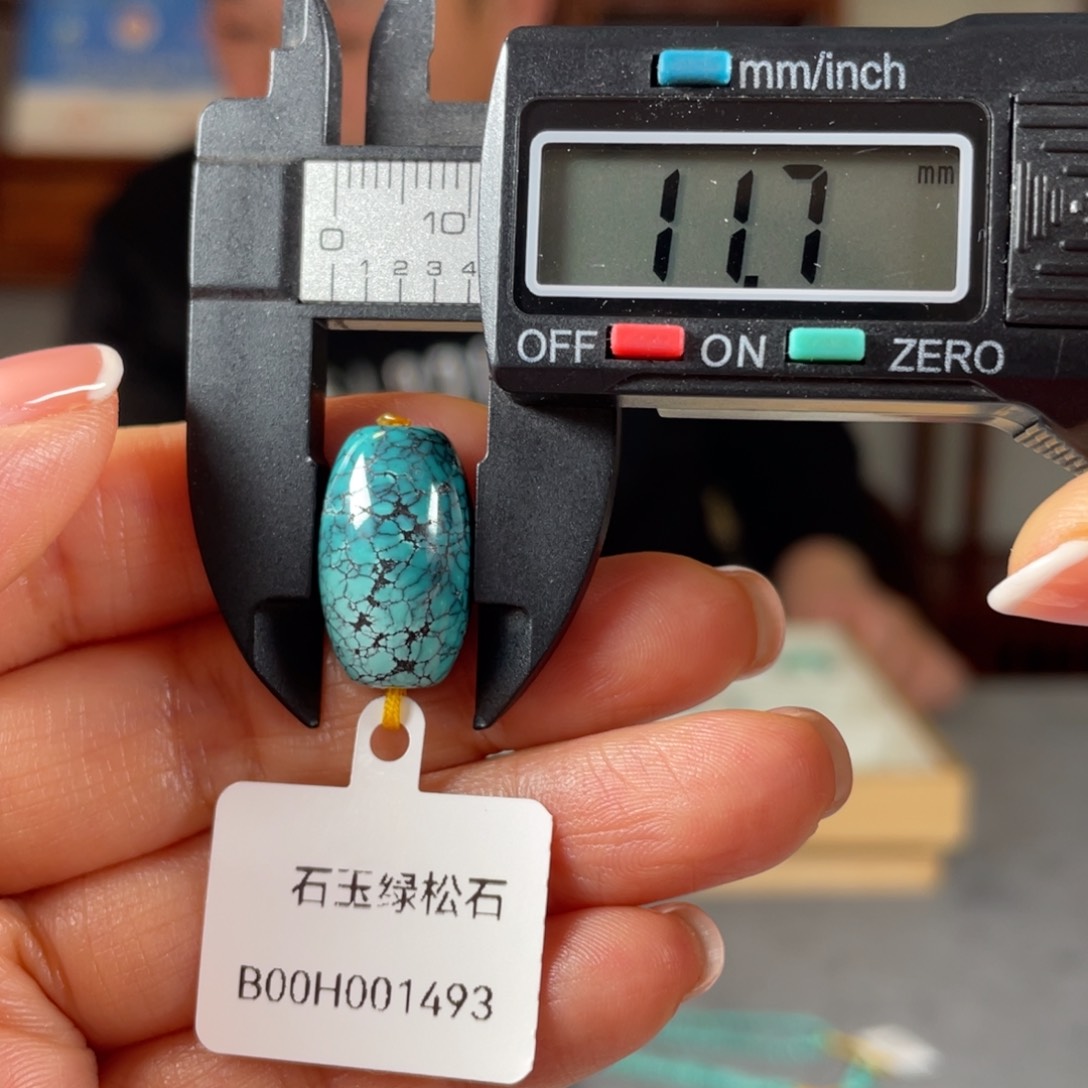 绿松石未镶嵌颈饰