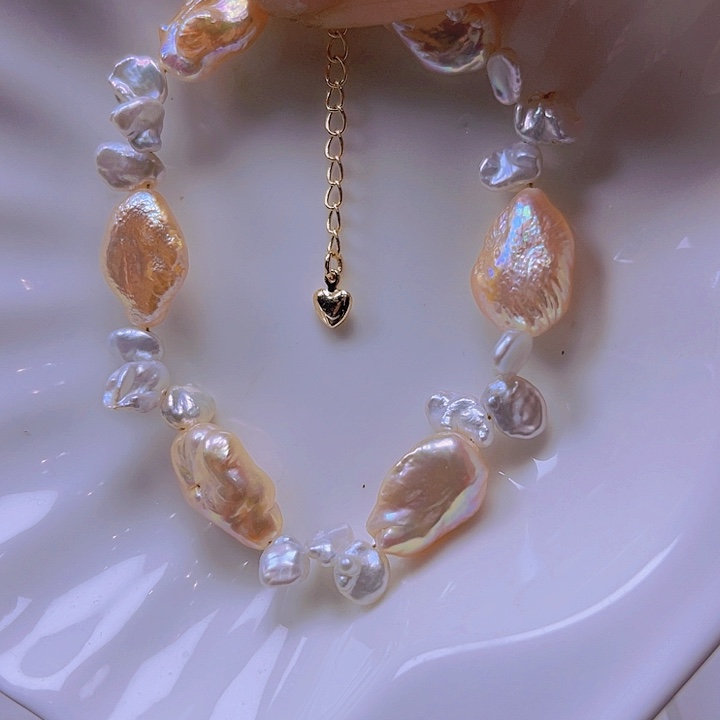 淡水珍珠手绳合金