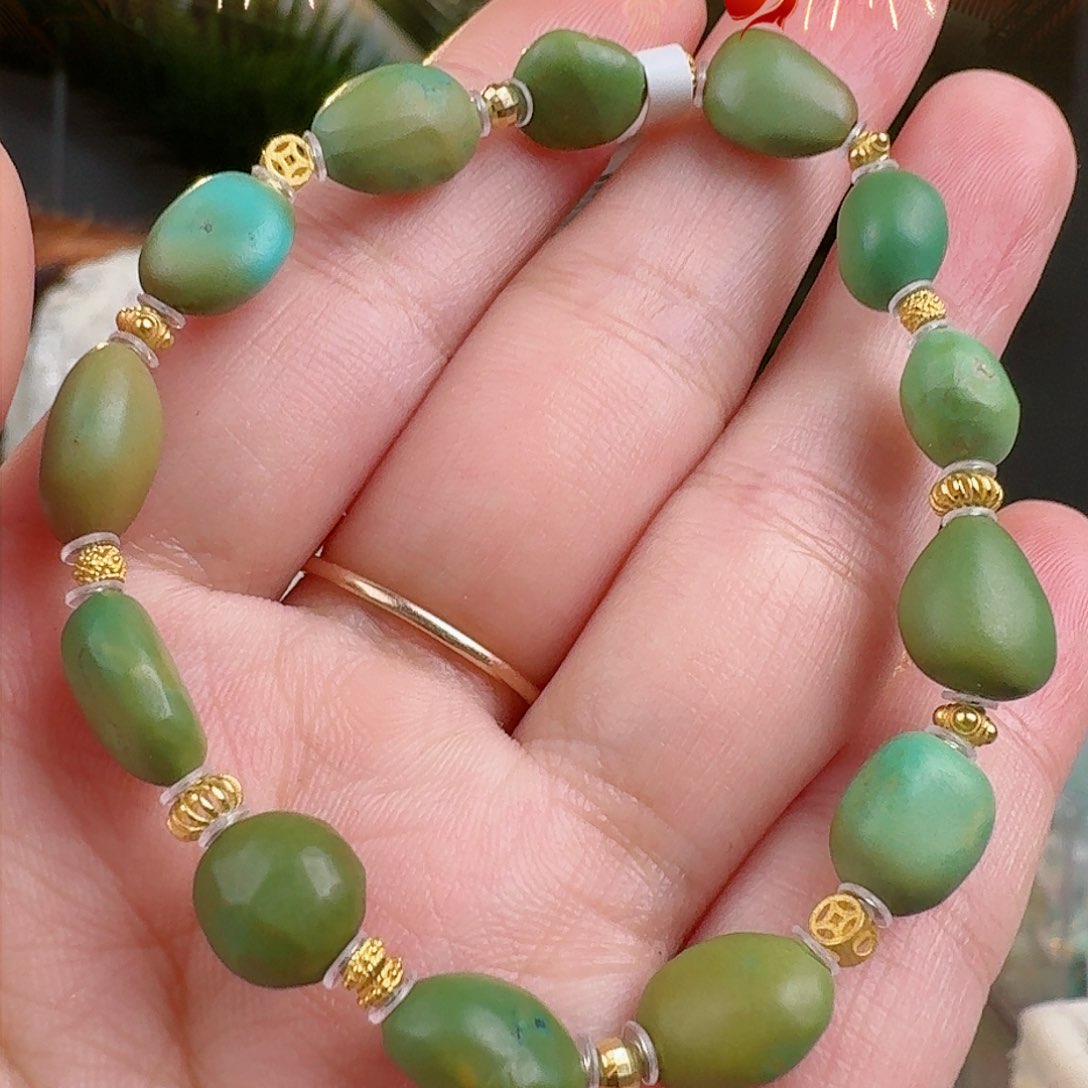 绿松石珠宝奇石未镶嵌