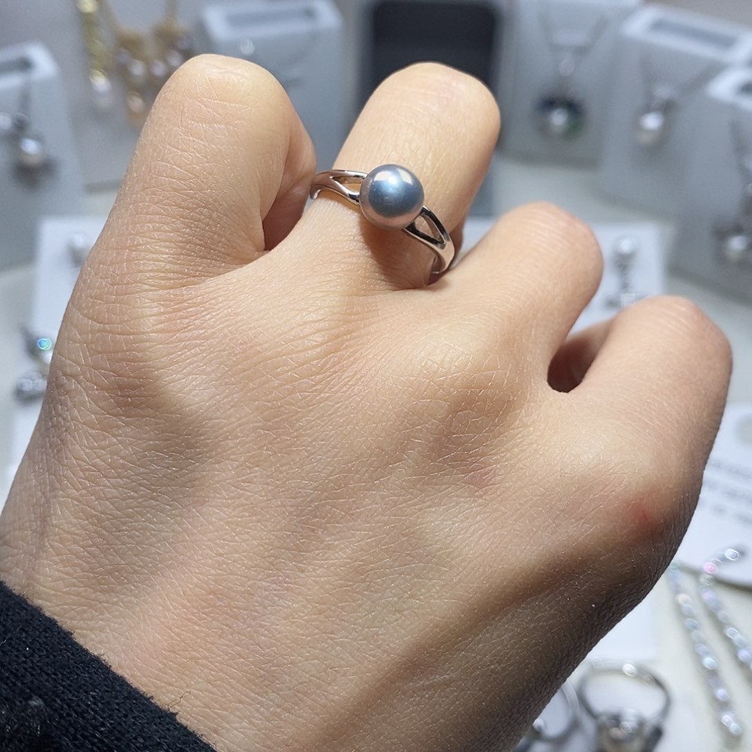 淡水珍珠未镶嵌耳饰