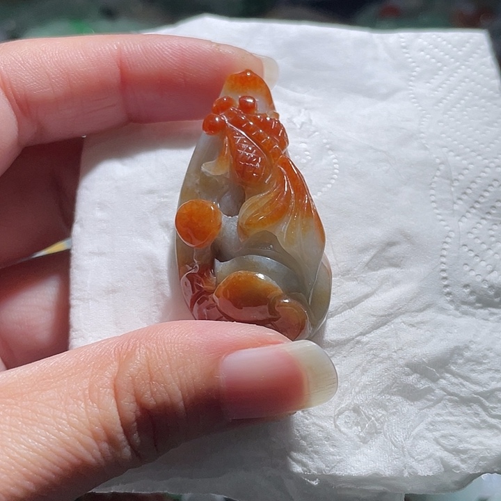 颈饰未镶嵌翡翠天