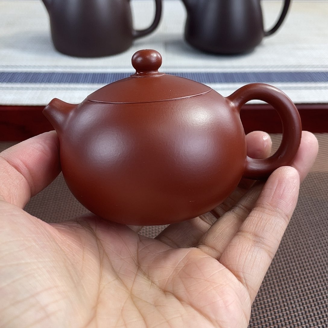 朱泥壶原矿朱泥西施100cc