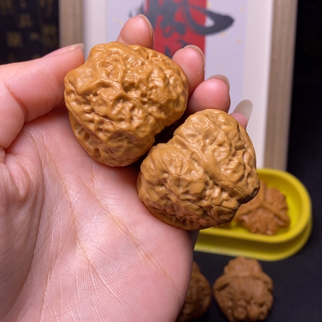 痞***O文玩核桃吊坠蛤蟆40