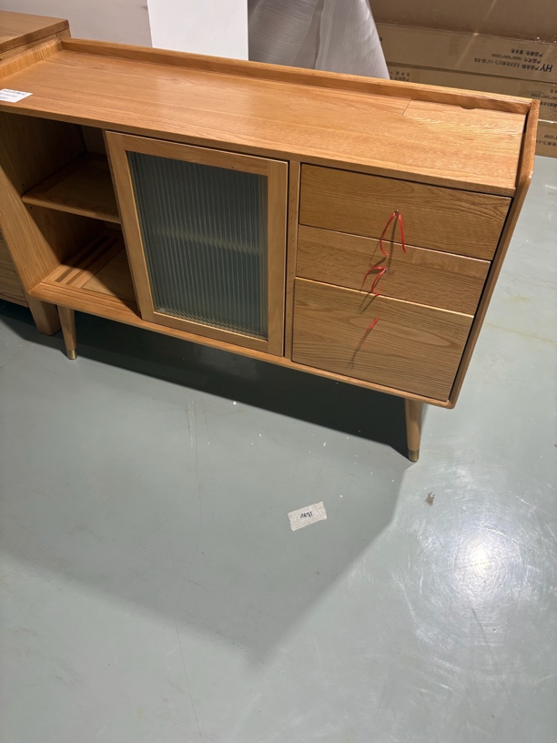 YSYS红橡木1.2米餐边柜