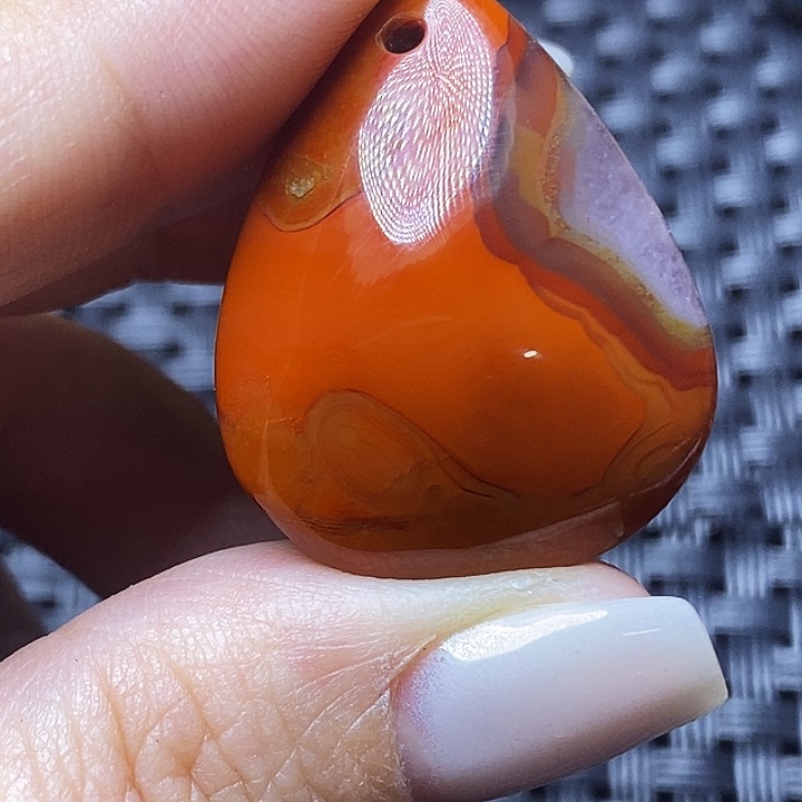 故***汇玛瑙/玉髓未镶嵌颈饰