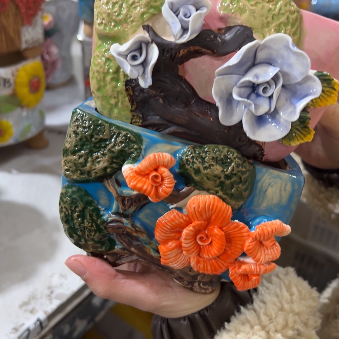 花盆，拍满20发货，退款拉黑