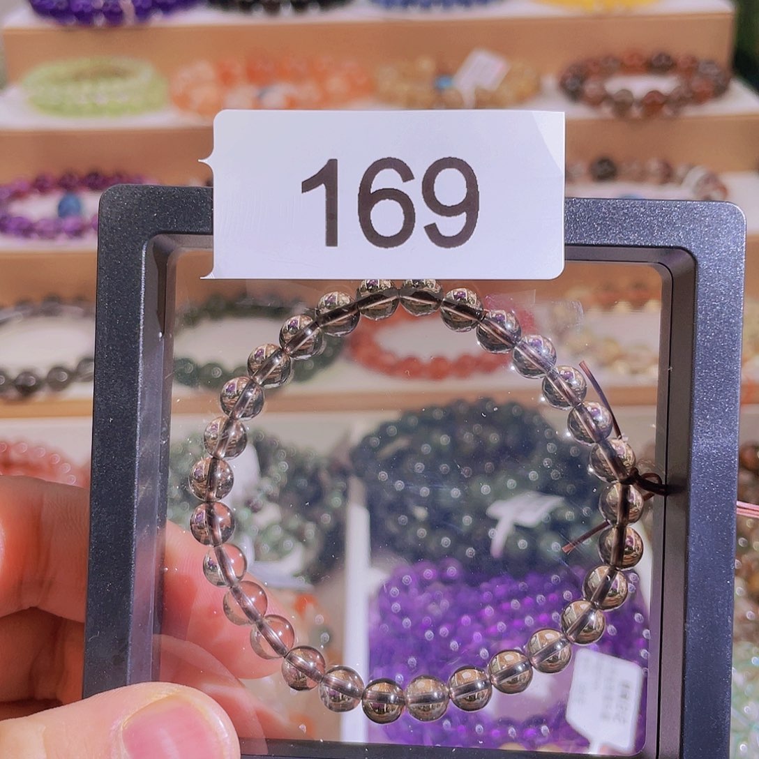 水晶手链未镶嵌小**7茶水晶