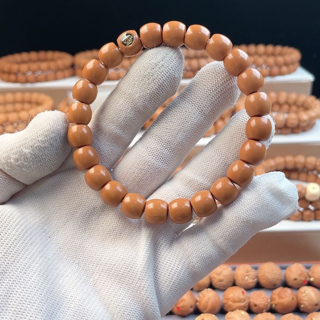 猴头核桃手串直切