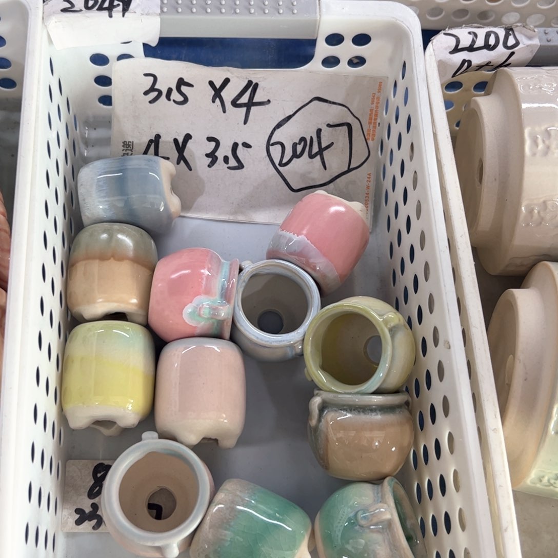 陶瓷多肉小花盆@@2047