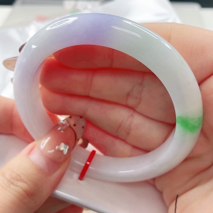 翡翠未镶嵌手镯54x466