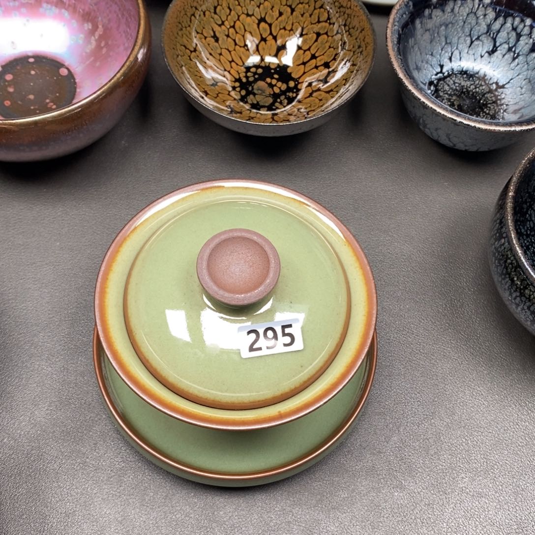 茶盏建窑建盏主人杯三才盖碗295
