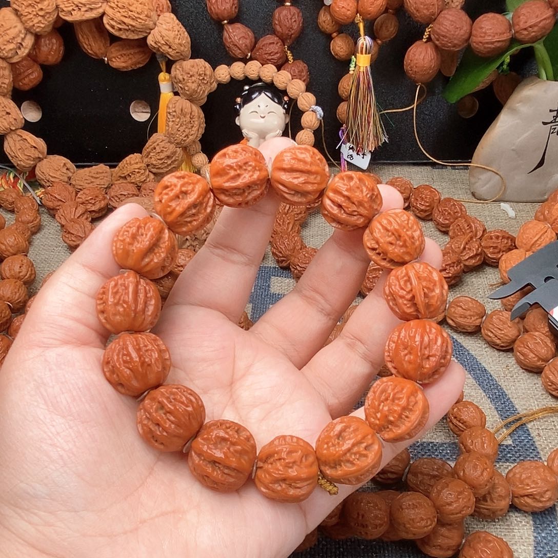 无***谓文玩核桃手串树王八棱手串