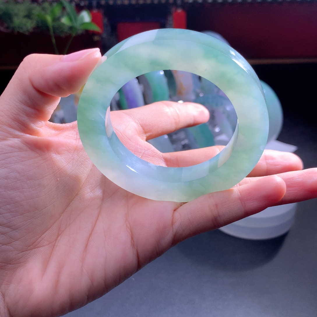 定制翡翠翡翠手镯未镶嵌