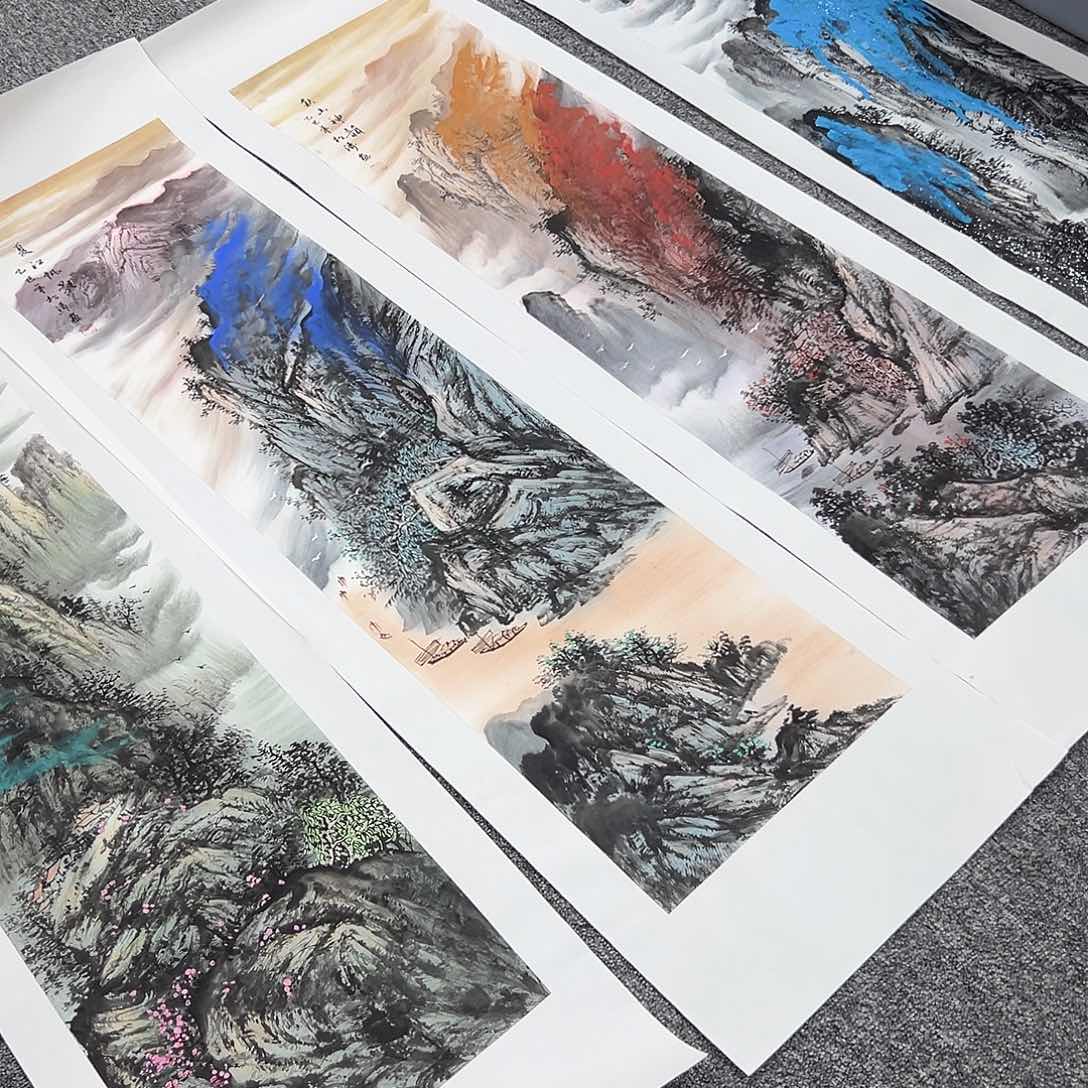 国画纯手绘字画作品欣赏