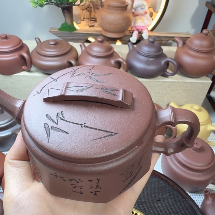 原矿紫泥汉瓦300cc